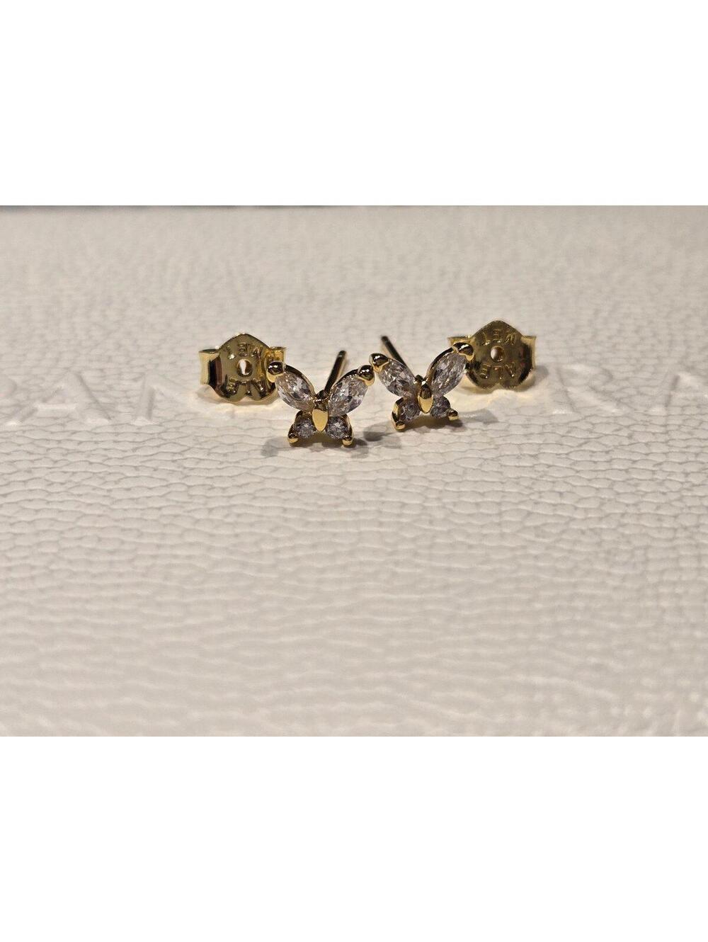 Pandora ALE gold earrings